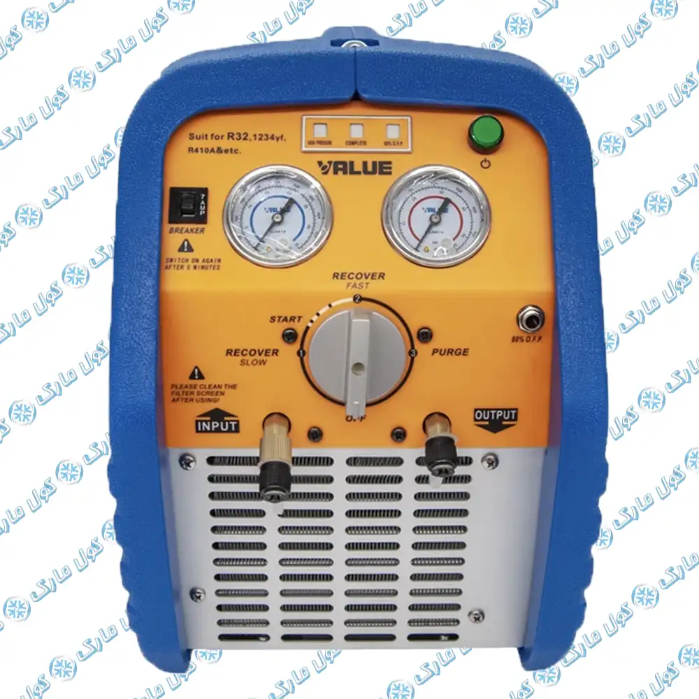 دستگاه ریکاوری گاز برودتی ولیو مدل VRR24L-OS-R32 جداکننده روغن