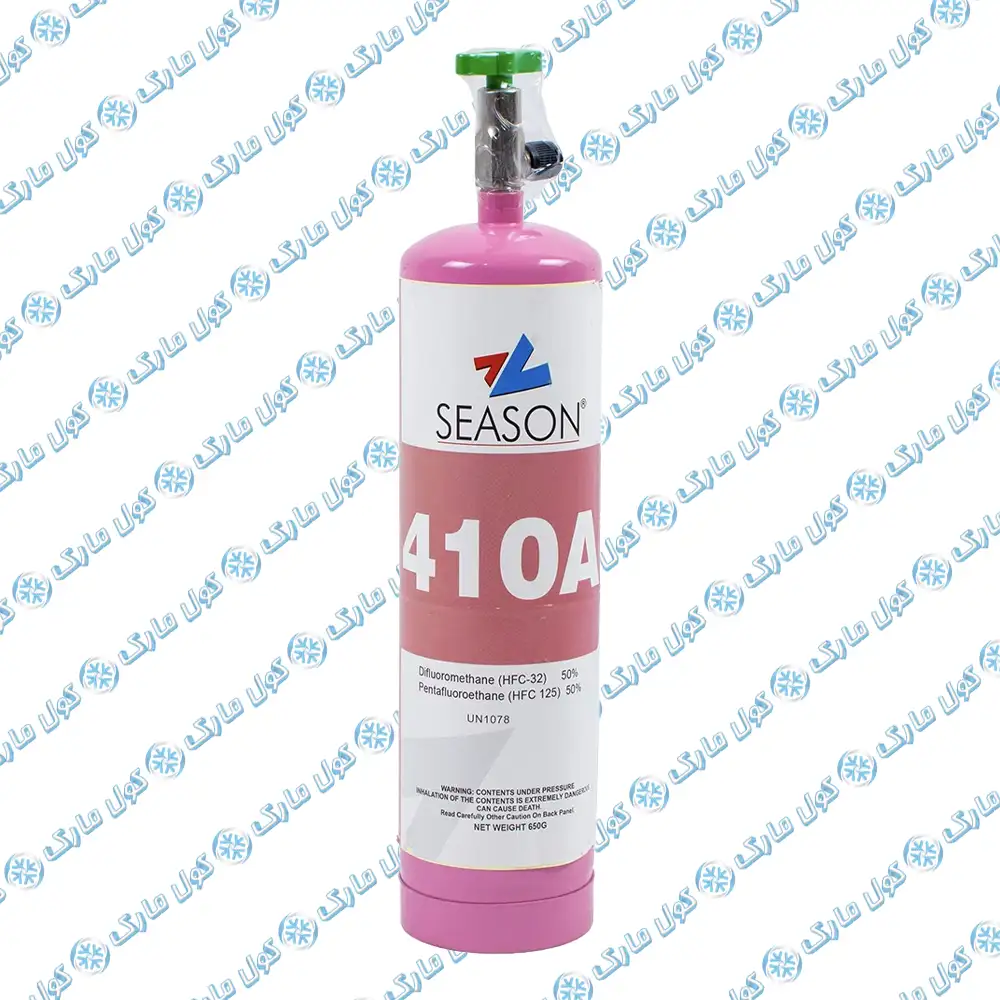 کپسول گاز R410A سیزن 650 گرم با شیر
