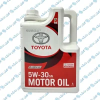 روغن موتور تویوتا Toyota Genuine موتور 5W-30 مدل Sn حجم 4 لیتر ساخت ژاپنامارات (1)