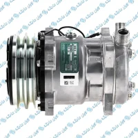 کمپرسور کولر 508 ساندن Sanden مدل SD5S14 6626 ولتاژ ۱۲ ولت — ساخت سنگاپور (1)