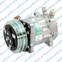 کمپرسور کولر ساندن (Sanden) مدل S8220 از سری 709 ولتاژ ۱۲ ولت مناسب خودروهای سنگین (2)