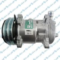 کمپرسور کولر ساندن (Sanden) مدل SD5S14 6627 (508) ولتاژ ۲۴ ولت مناسب سیستم‌های تهویه سنگین