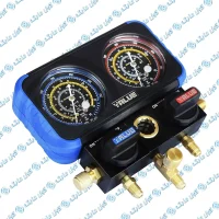 گیج منیفولد دوقلو ولیو مدل VRM2-B-0401 (1)